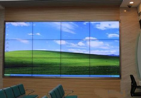 织金液晶拼接屏的另类用法。