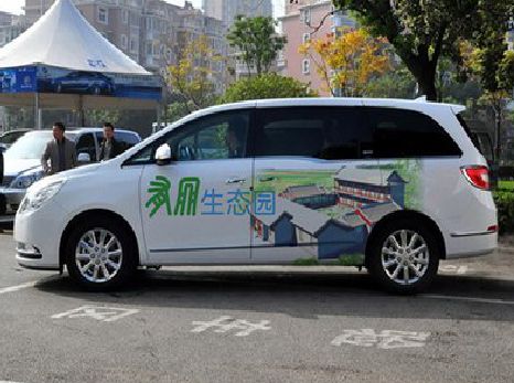 织金户外车贴喷绘如何保持效果?